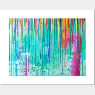 Rainbow Tears Posters and Art